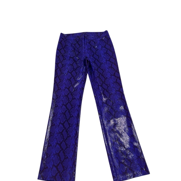 Betsey Johnson Pants - Nwot Betsey Johnson Purple Python Snake-Print stretchy pants size medium